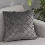 Valour Geometric Velvet Cushion Cover - 30 x 50cm Cover Only / Laurel Cavendish