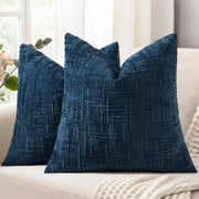 Varenna Chenille Jacquard Cushion Cover - 30 x 50cm Cover Only / Radley Rive
