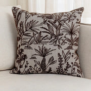 Varenna Chenille Jacquard Cushion Cover - 45 x 45cm Cover Only / Wisteria Auburn