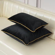 Velvet Cushion Cover - 60x60cm / black