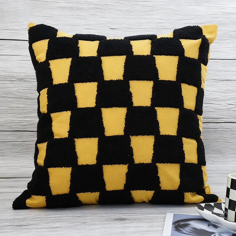 Verona Soft-Touch Cushion Cover - 45 x 45cm Cover Only / Blue