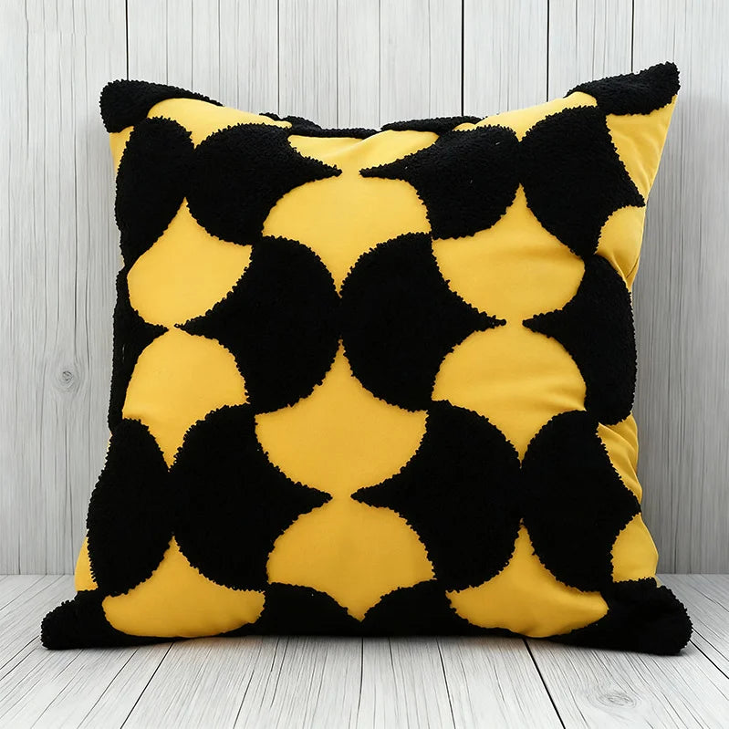 Verona Soft-Touch Cushion Cover - 45 x 45cm Cover Only / Green
