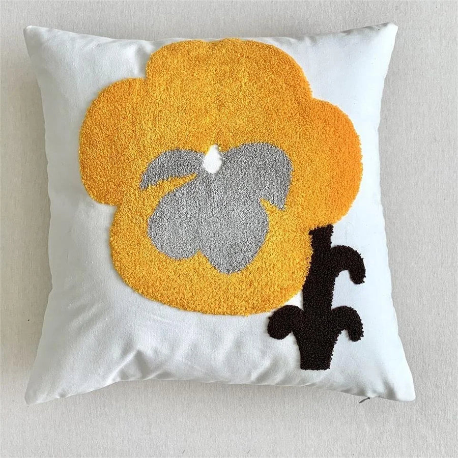 Verona Soft-Touch Cushion Cover - 45 x 45cm Cover Only / Purple
