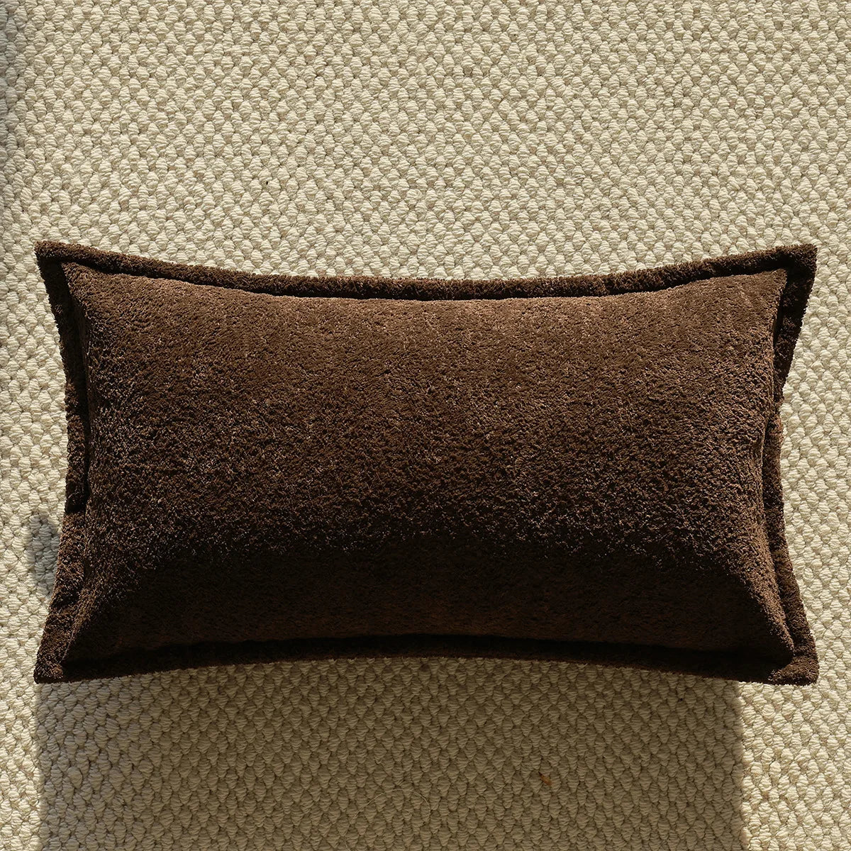 Vicenza Chenille Jacquard Cushion Cover - 30 x 50cm Cover Only / Portofino Vale