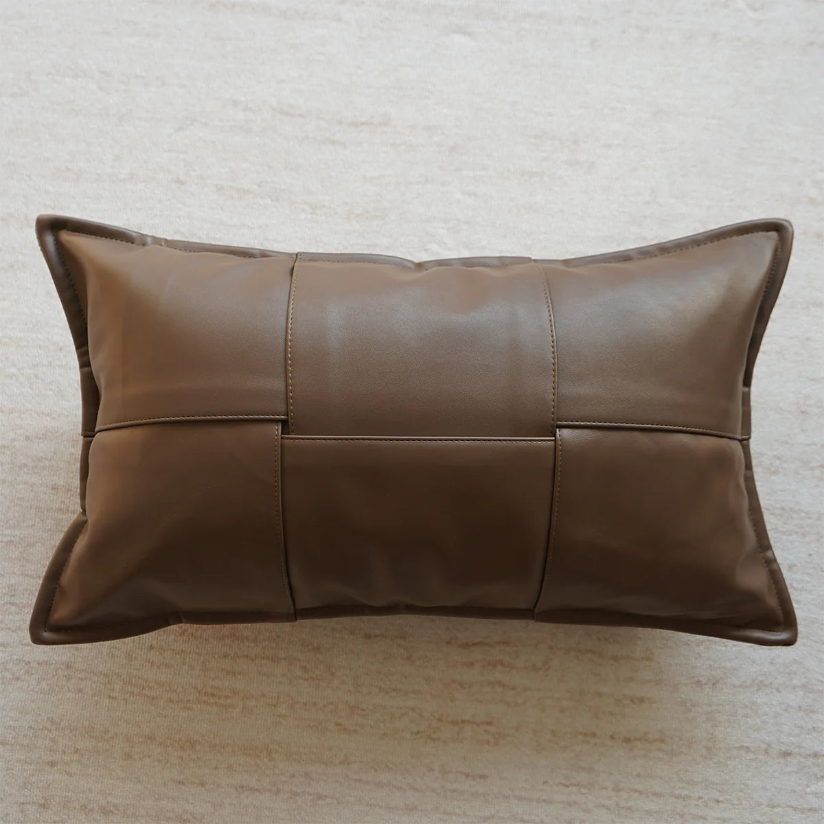Vicenza Chenille Jacquard Cushion Cover - 40 x 40cm Cover Only / Camellia Auburn