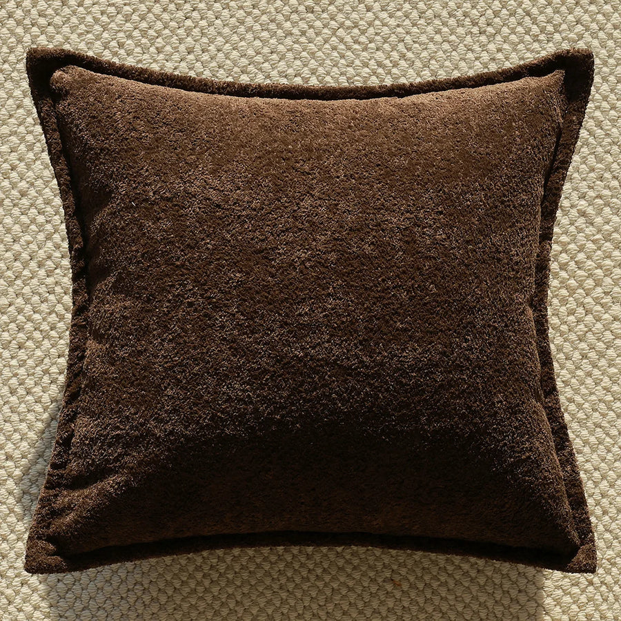 Vicenza Chenille Jacquard Cushion Cover - 45 x 45cm Cover Only / Marceau Vale