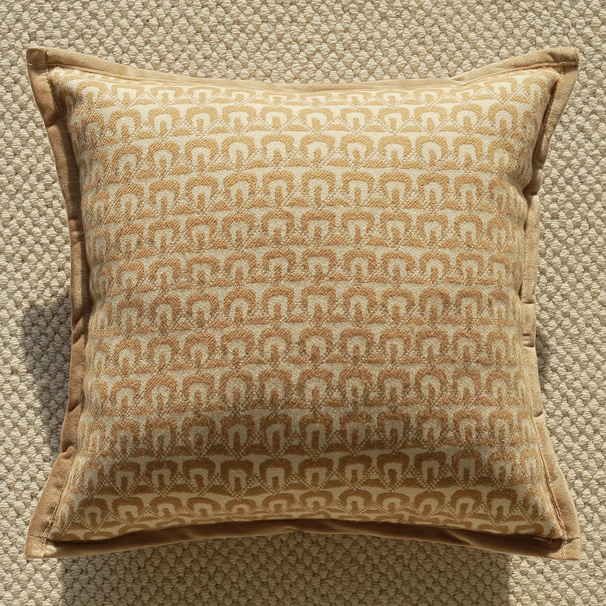 Vicenza Chenille Jacquard Cushion Cover - 45 x 45cm Cover Only / Radley Westbourne
