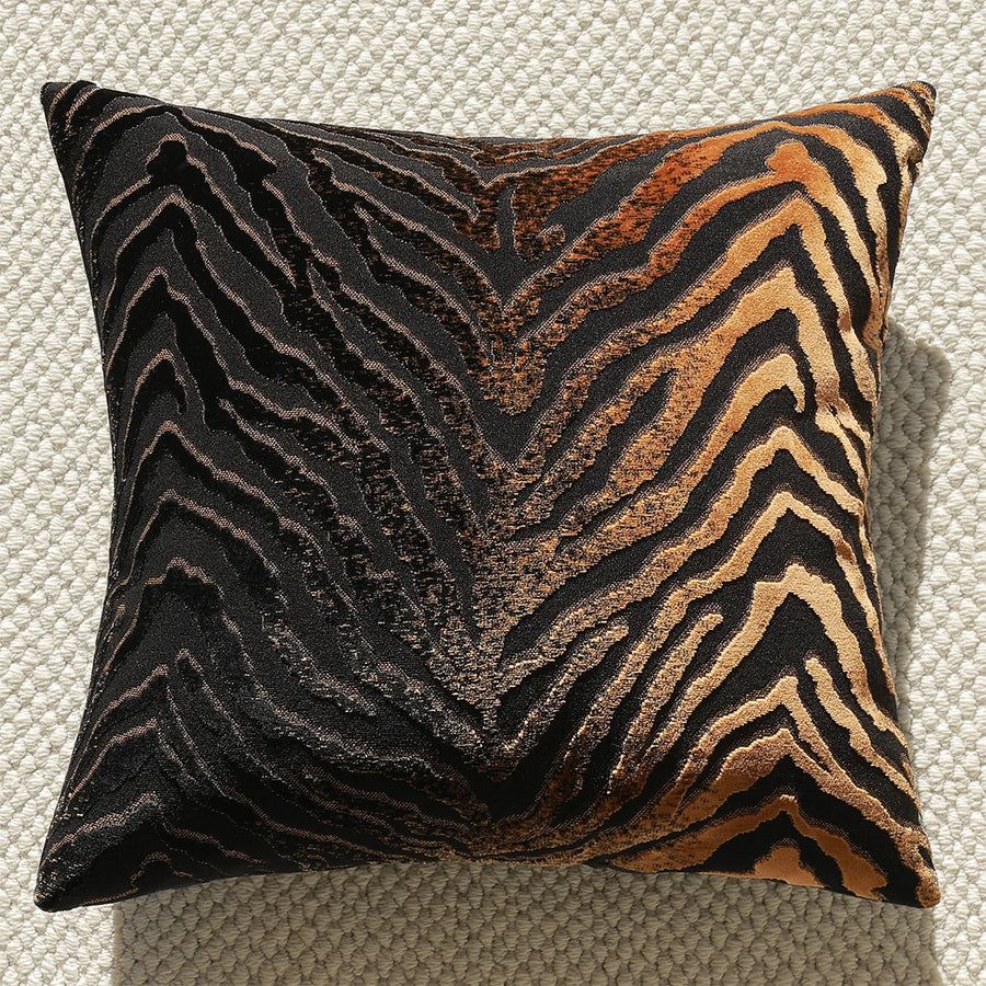 Vicenza Chenille Jacquard Cushion Cover - 45 x 45cm Cover Only / Ravenna Ciel
