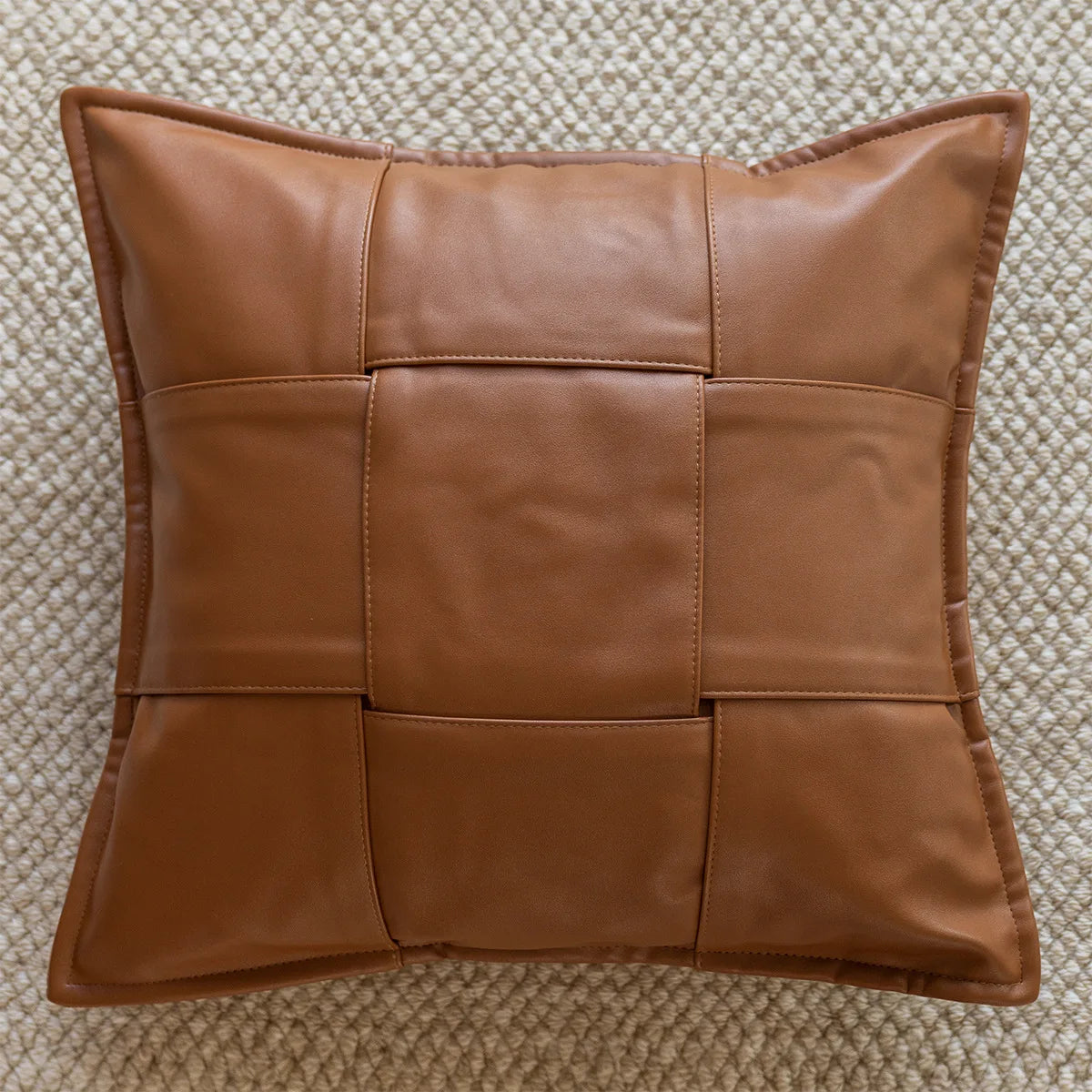 Vicenza Chenille Jacquard Cushion Cover - 45 x 45cm Cover Only / Regatta Aster