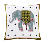 Willow Soft-Touch Botanical Cushion Cover - 45 x 45cm Cover Only / Aveline Westbourne