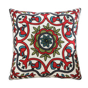 Willow Soft-Touch Botanical Cushion Cover - 45 x 45cm Cover Only / Celeste Rive