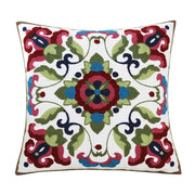 Willow Soft-Touch Botanical Cushion Cover - 45 x 45cm Cover Only / Prism Aster